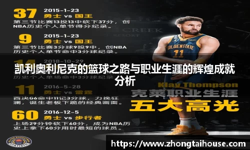 凯利奥利尼克的篮球之路与职业生涯的辉煌成就分析